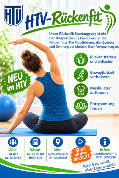 Rückenfit-Plakat