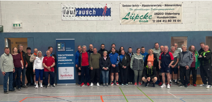 Fünf Oldenburger bei der PingPongParkinson-Weltmeisterschaft in Hannover