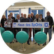 Übergabe des Hauses des Sports